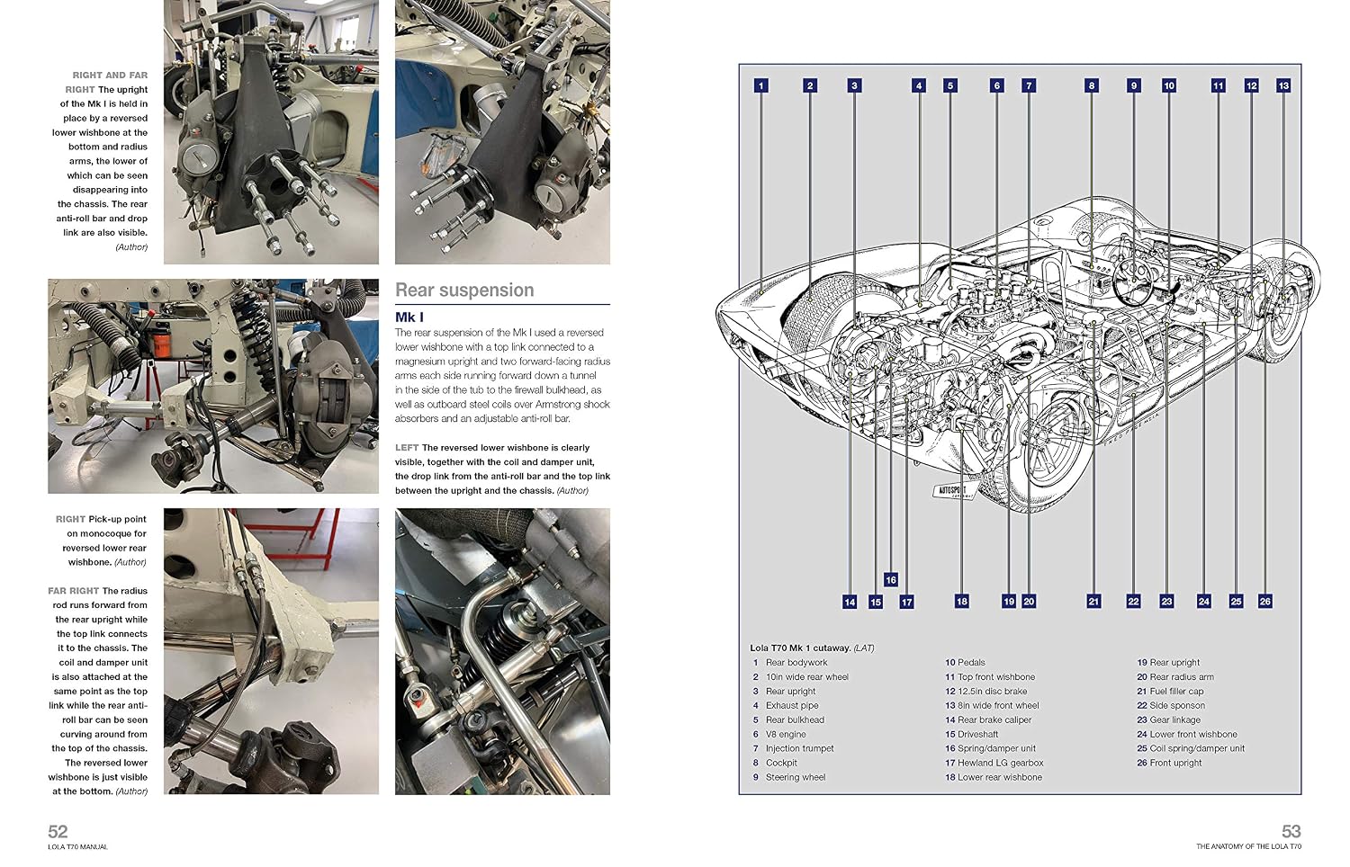 Lola T70 Owner's Workshop Manual: 1965 onward (all models) - An insight into the design, engineering, maintenance and operation of Lola's legendary sports racing car