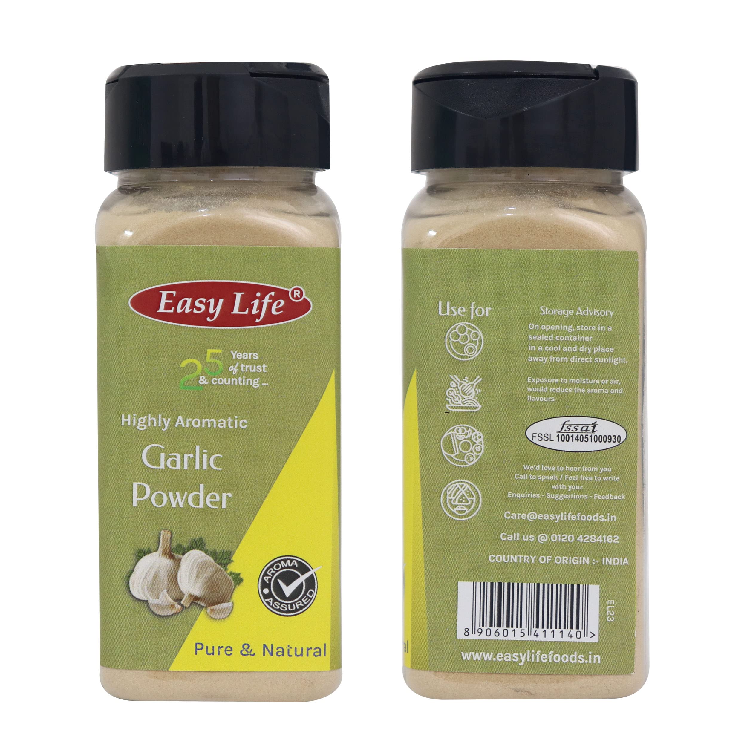 Easy Life Garlic Powder 60 grams (Pack of 2) 3