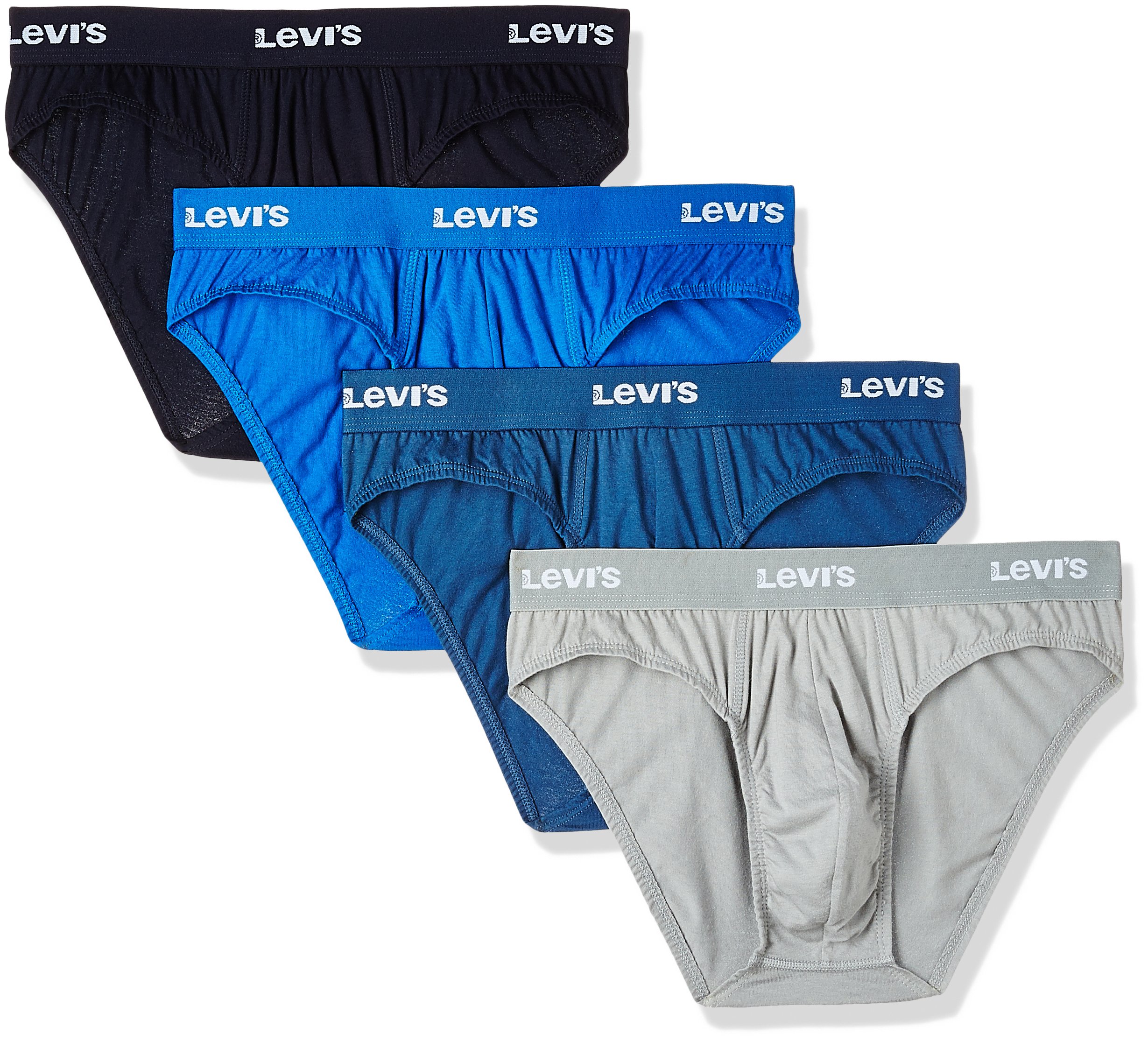 levi's bodywear Men's Solid Cotton Brief (Pack of 4)-picture-18