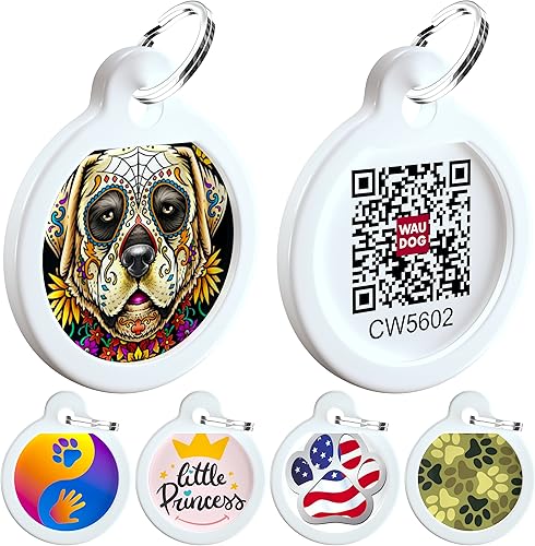 Etiquetas de perro QR para mascotas