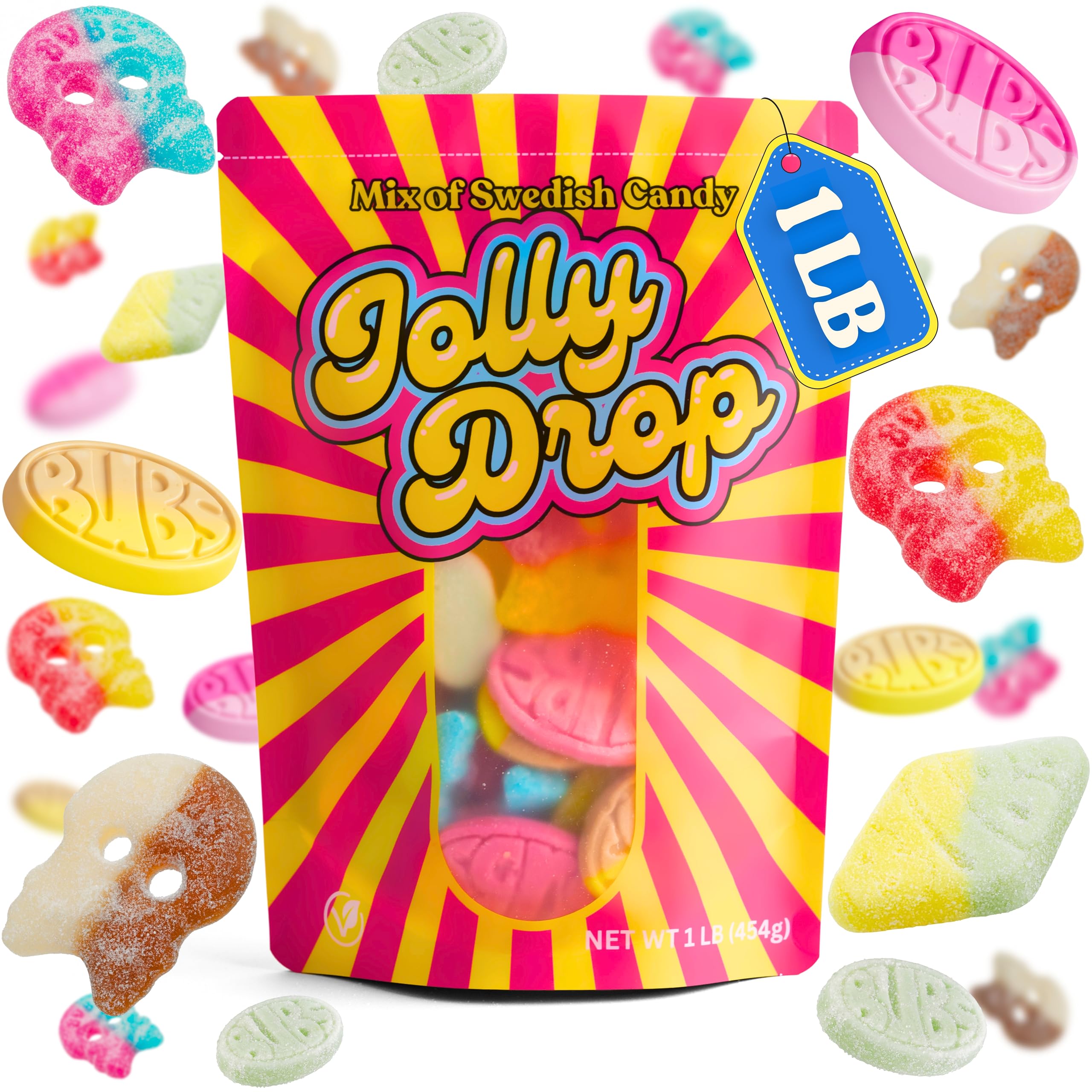 Amazon.com : Swedish Candy Mix 1LB, Viral TikTok BUBS Candy from