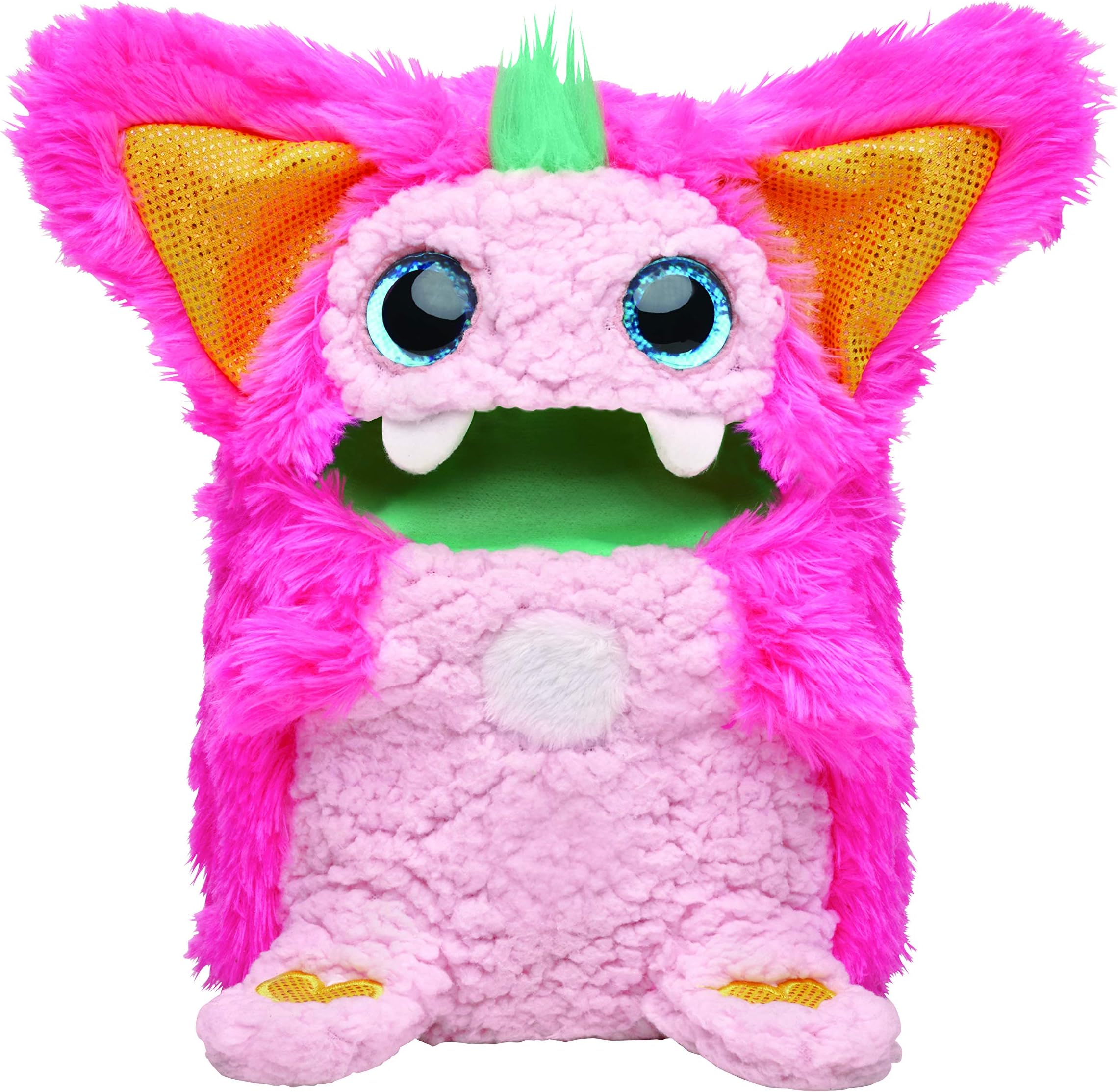 Rizmo Evolving Musical Friend Interactive Plush Toy with Fun Games, Berry