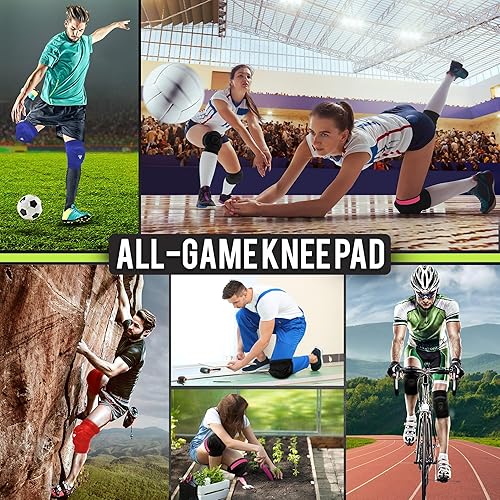 Miniatura 6 de RDX Rodilleras para el trabajo, certificado OEKO TEX, soporte acolchado de espuma gruesa antideslizante, par de mangas para evitar colisiones, MMA,