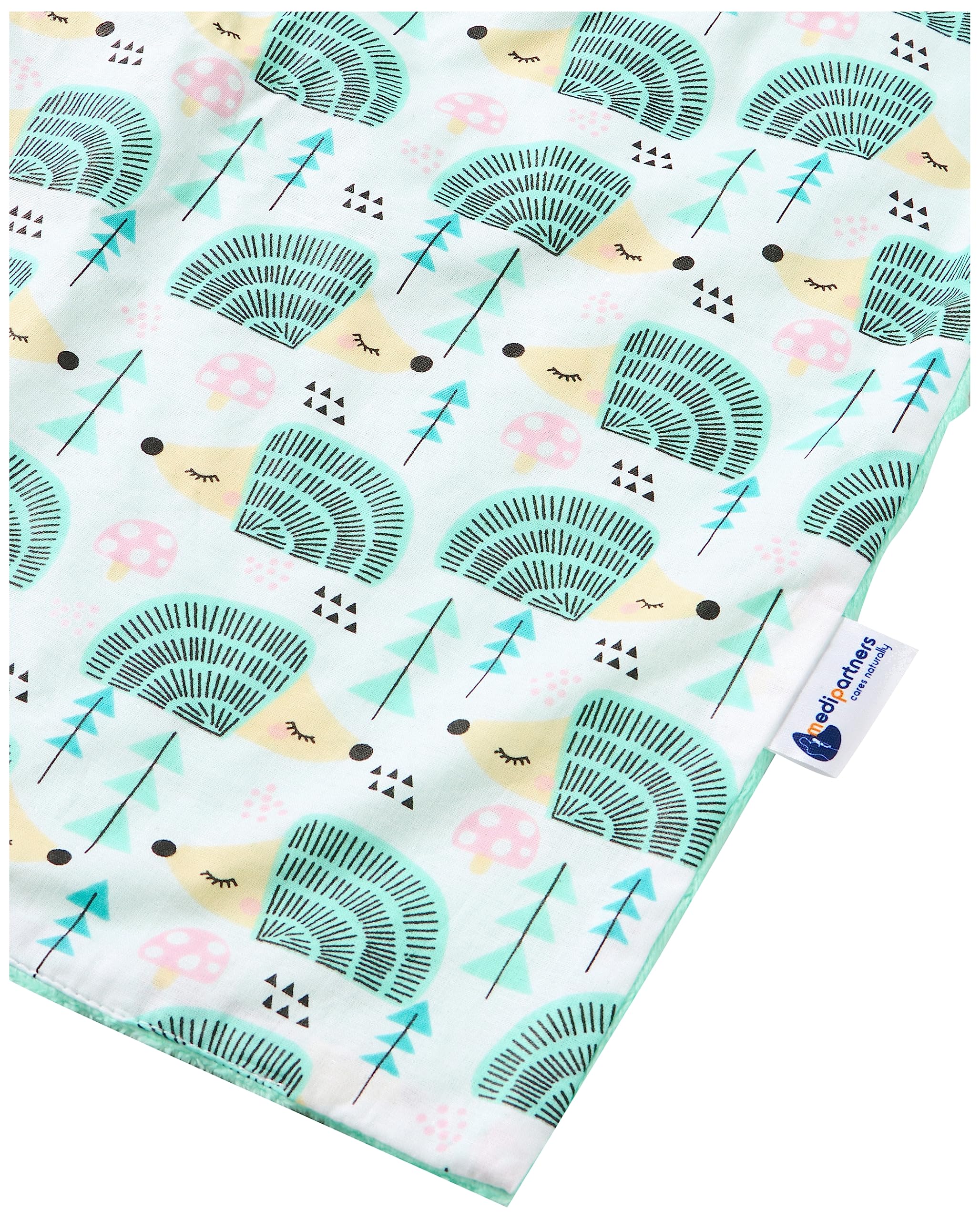 Medi Partners nid d'ange Bebe été Couverture enveloppante Bébé Siege Auto 85x85cm Couvertures Bebe nid d'ange Une Douce Oeko-Tex Moelleuse pour landaus