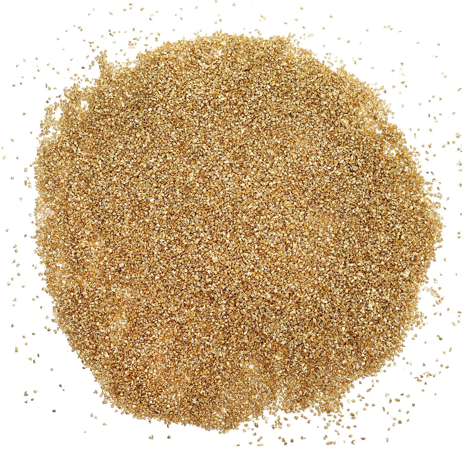 500g Goldene Unregelmäßige Glassplitter für Resin Bastelarbeiten