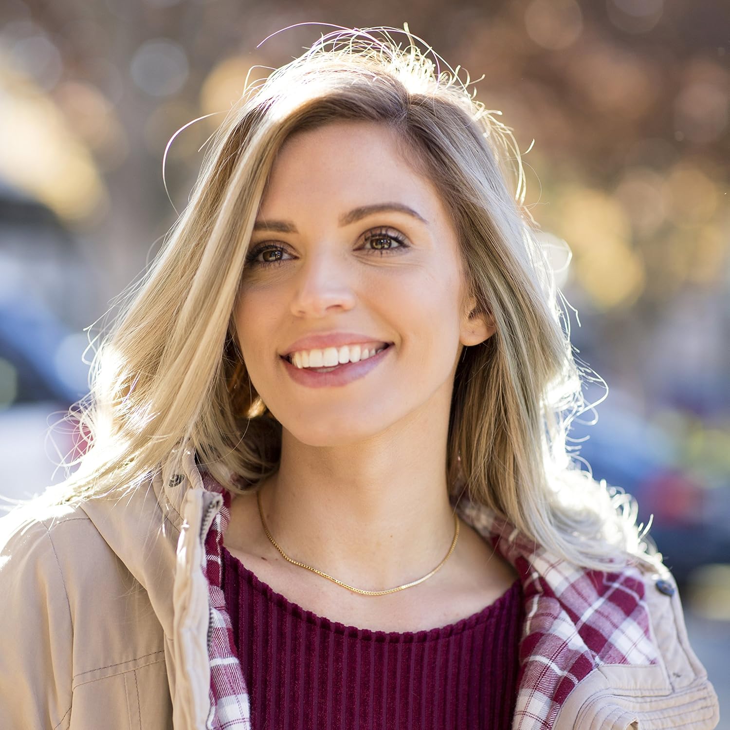 LIFETIME JEWELRY 1.4mm Box Chain Necklace for Women and Men 24k Real Gold Plated - Image 9