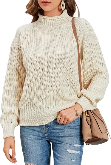tan turtleneck womens