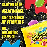 Vista 5 de Gushers Fruit Flavored Snacks, Stranger Things Edition, Variety Pack, Tropical and Strawberry Flavors, 6 Ct, 4.8 oz