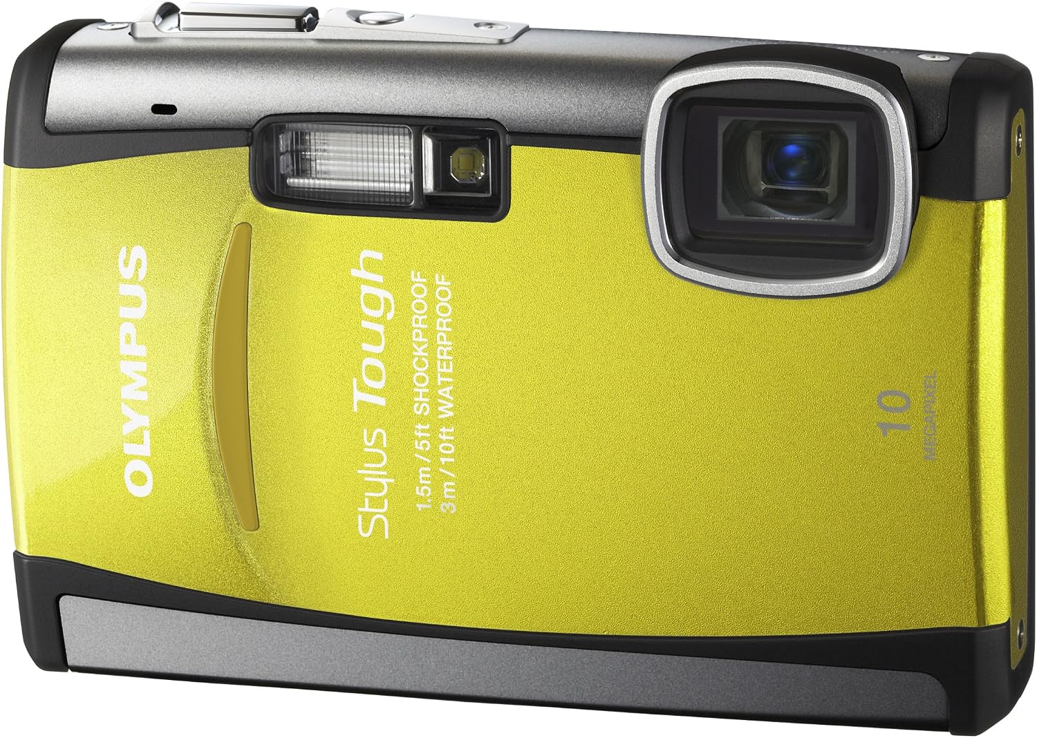 Olympus Stylus 6000 10MP Digital Camera with 3.6x Wide Angle Optical Dual Image Stabilized Zoom and 2.7-inch LCD (Yellow) image 3