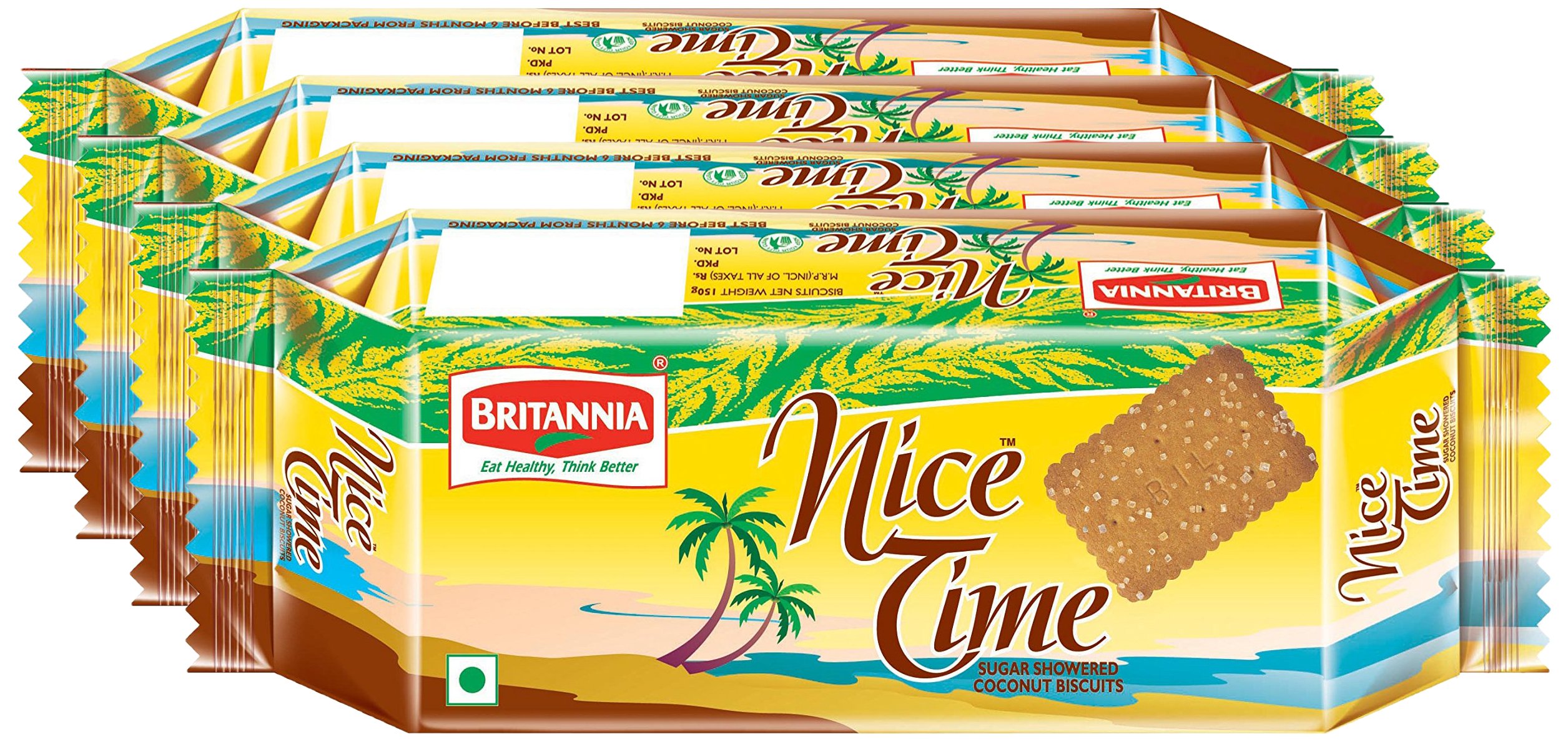 Spencer's Combo - Britannia Nice Time, 150g (Pack of 4) Promo Pack-image-18