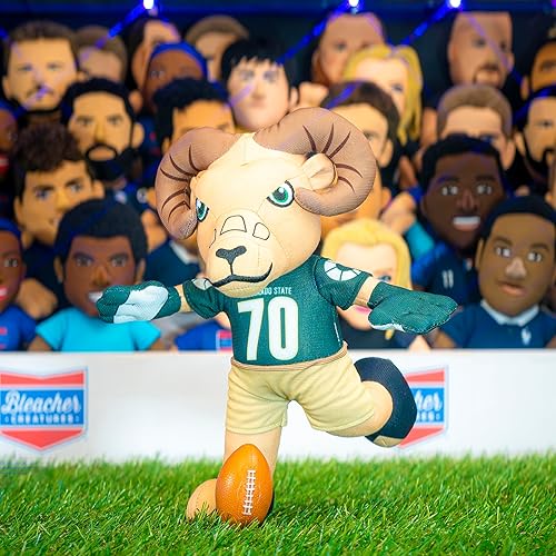 Miniatura 4 de Bleacher Creatures Colorado State Cam The Ram - Figura de peluche de mascota de 10 pulgadas, una mascota para jugar o exhibir