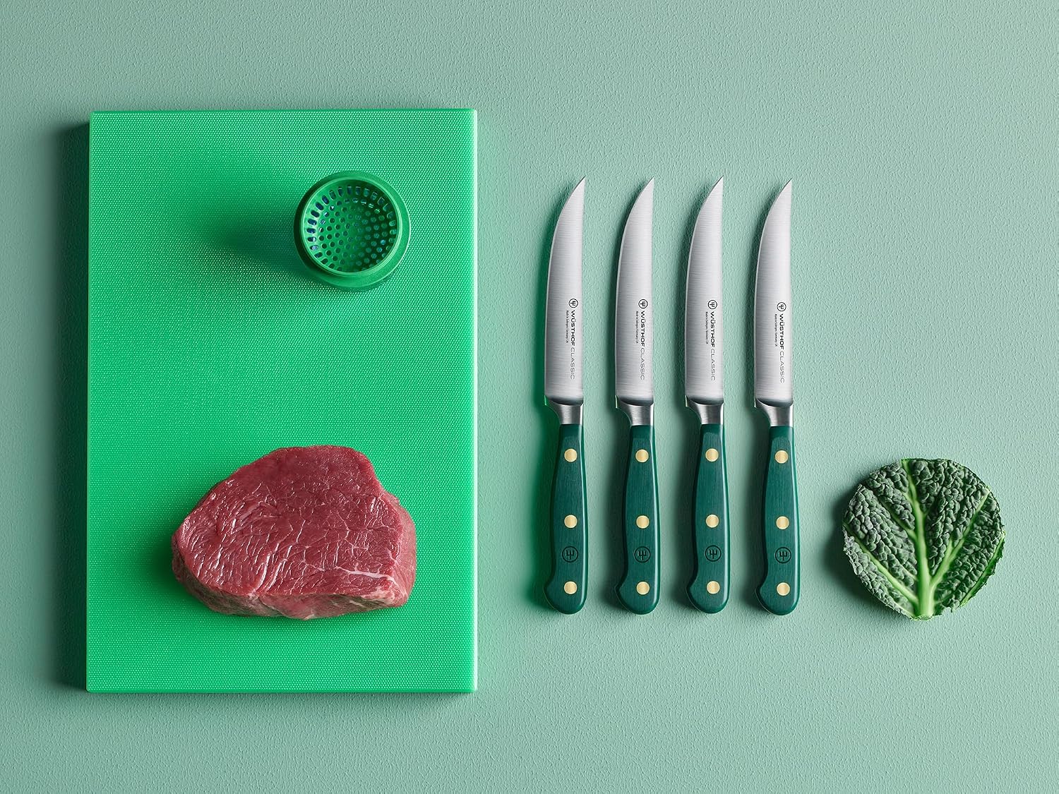 WÜSTHOF Classic Fresh Rosemary 4.5" Steak Knife