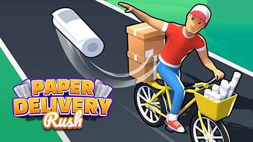Paper Delivery Rush - Bike Racing Game