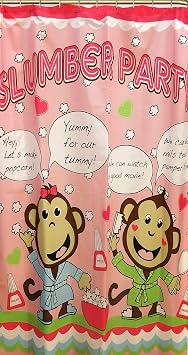 SAM HEDAYA Slumber Party Shower Curtain