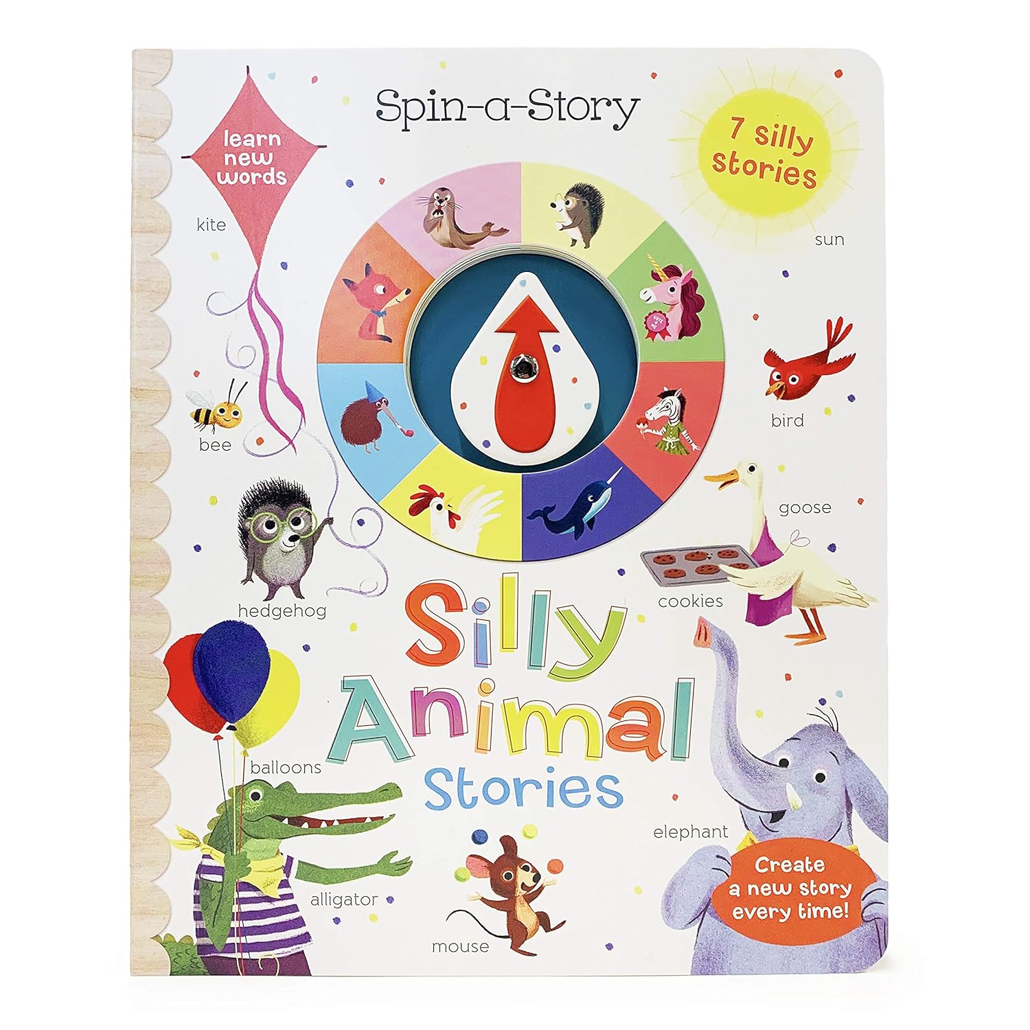 Silly Animal Stories: Spin-a-Story (Early Bird Learning): Cottage Door ...