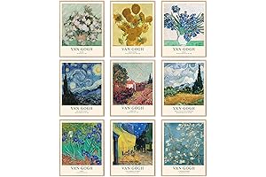 Surrealist Masterpiece: Van Gogh's Enigmatic Posters Adorn Your Abode