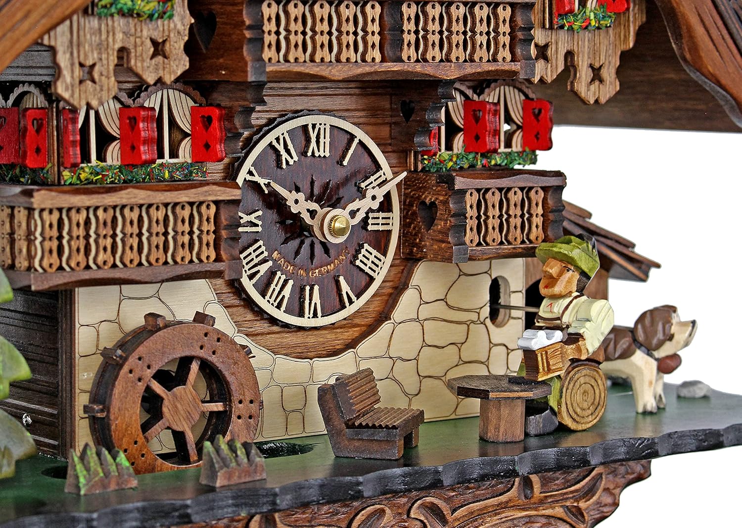 Engstler Quartz Cuckoo Clock - The Thirsty Beerdrinker