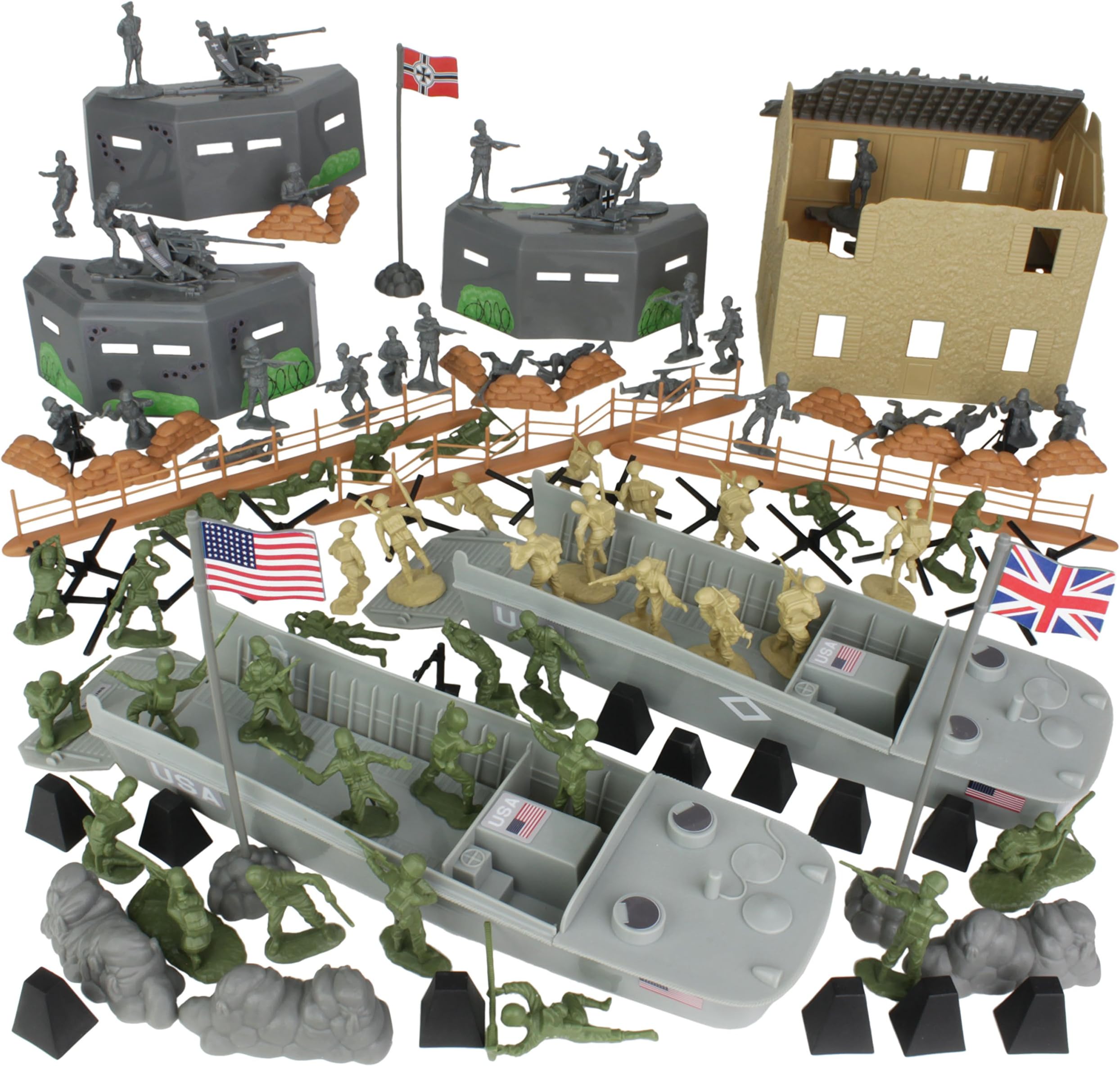 BMC40009 D-Day Action Set, June 6th Invasion of Normandy