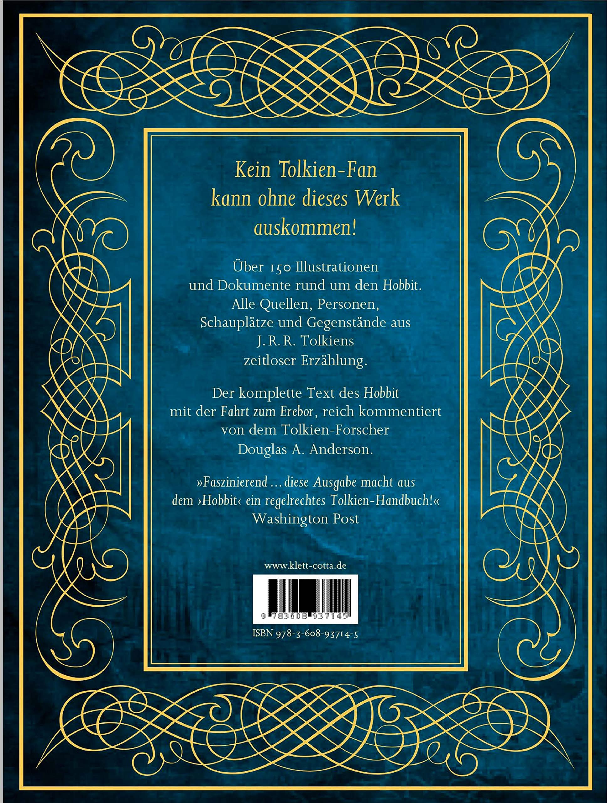 Das große Hobbit-Buch: Der komplette Text mit Kommentaren und Bildern