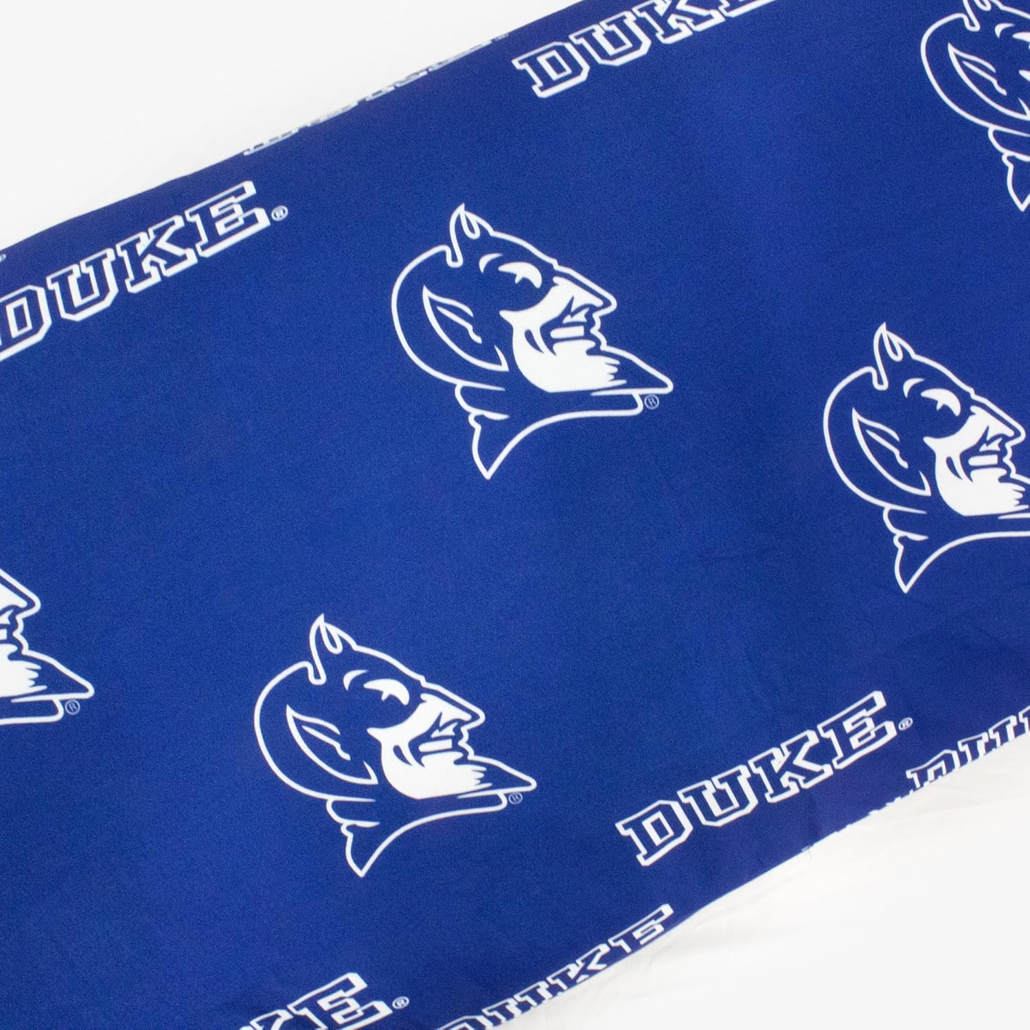 College Covers Everything Comfy Duke Blue Devils Printed Body Pillow, 20" x 60"