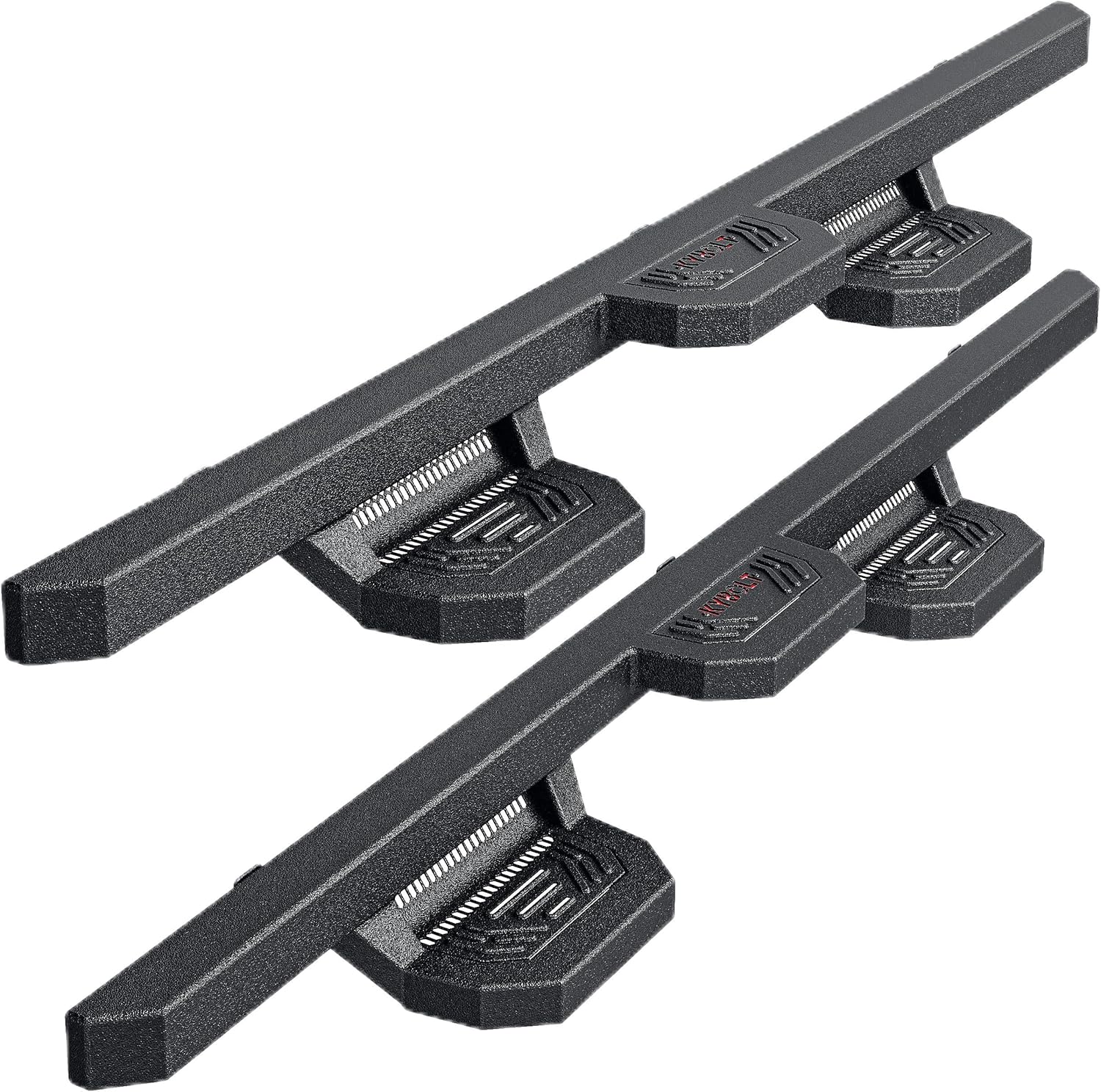 Running Boards Compatible with 2019-2024 Chevy Silverado/Sierra 1500 Crew Cab (Excl. 2019 1500 LD/Limited&2022 1500 LTD/Limited),Rock Sliders for 2020-2024 Silverado/Sierra 2500HD 3500HD