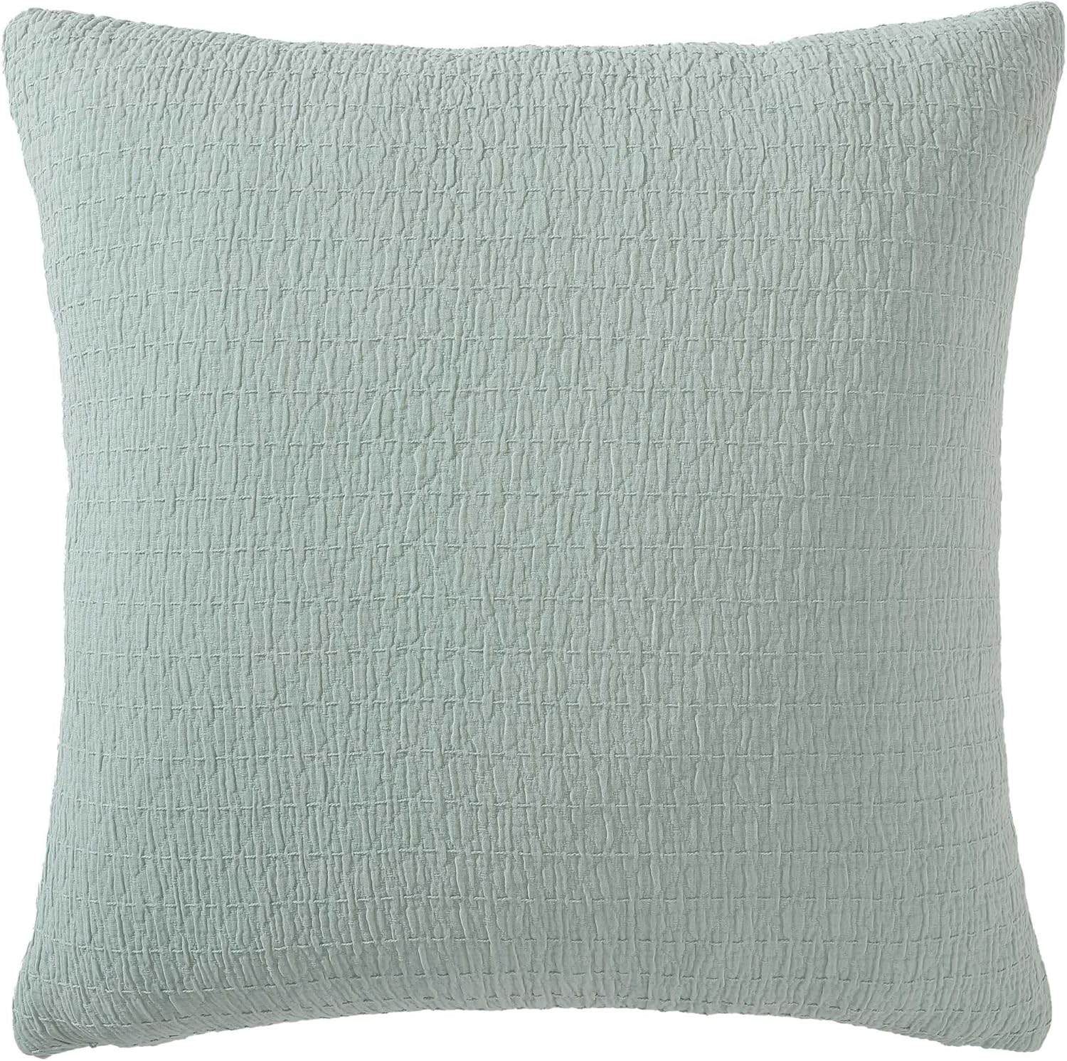 Nautica - Throw Pillow, Super Soft Constructions with Zip Closure, Ideal for Couch or Bed, Coastal Home Essentials (Wave Texture White, 20" x 20")