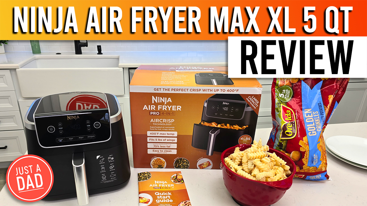 Watch Ninja AF141 Max XL 4-in-1 5QT Air Fryer REVIEW on Amazon Live