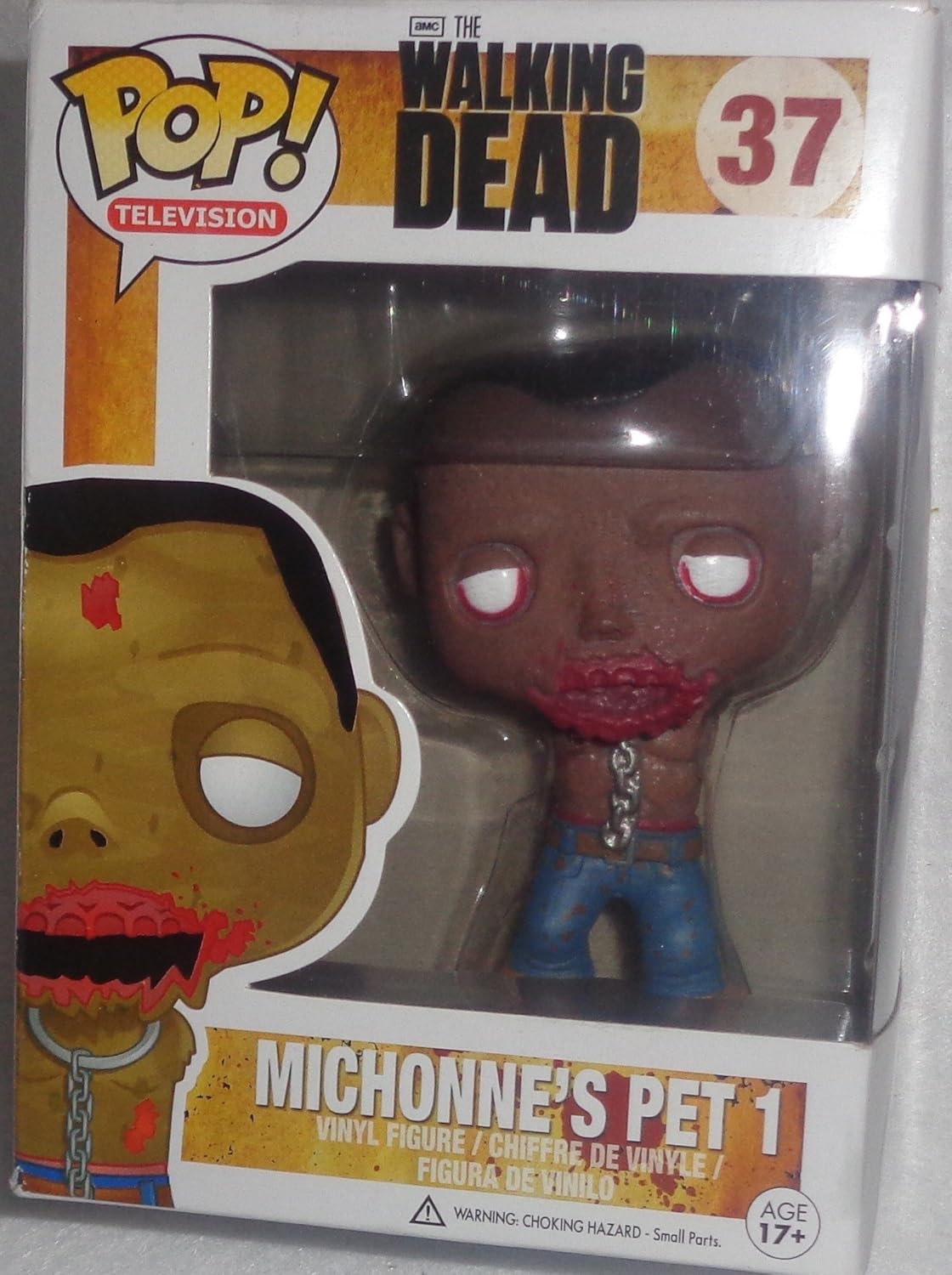 [UK Import] Walking Dead Michonne Pet Zombie Pop! Vinyl Figure - Pet Walker 1