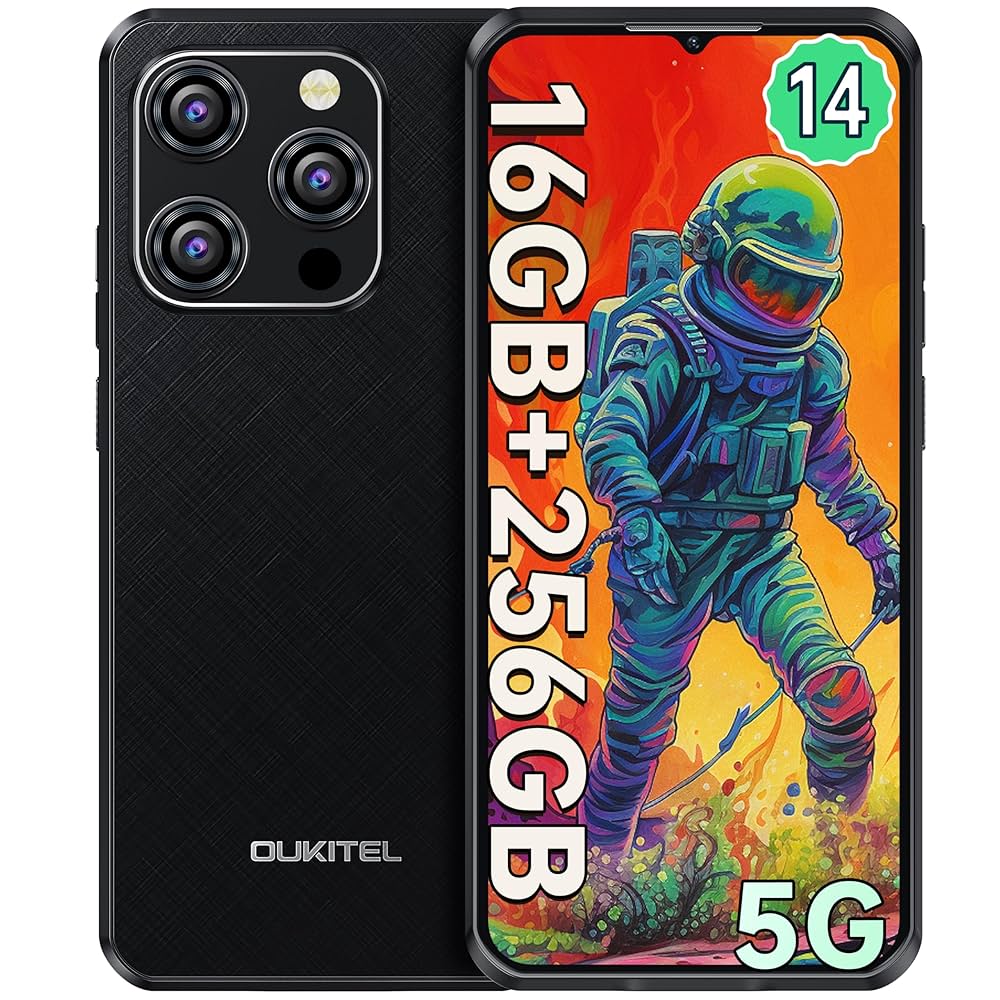 【新品】OUKITEL WP52 Android14 5G スマートフォン Amazon | [2024 新登場 5G スマホ]OUKITEL WP52 SIMフリー