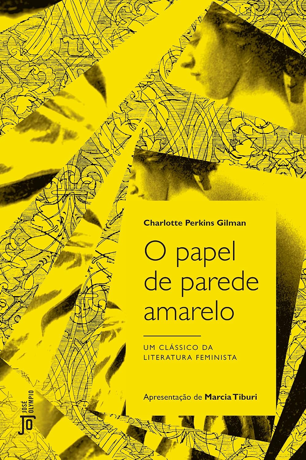 O papel de parede amarelo