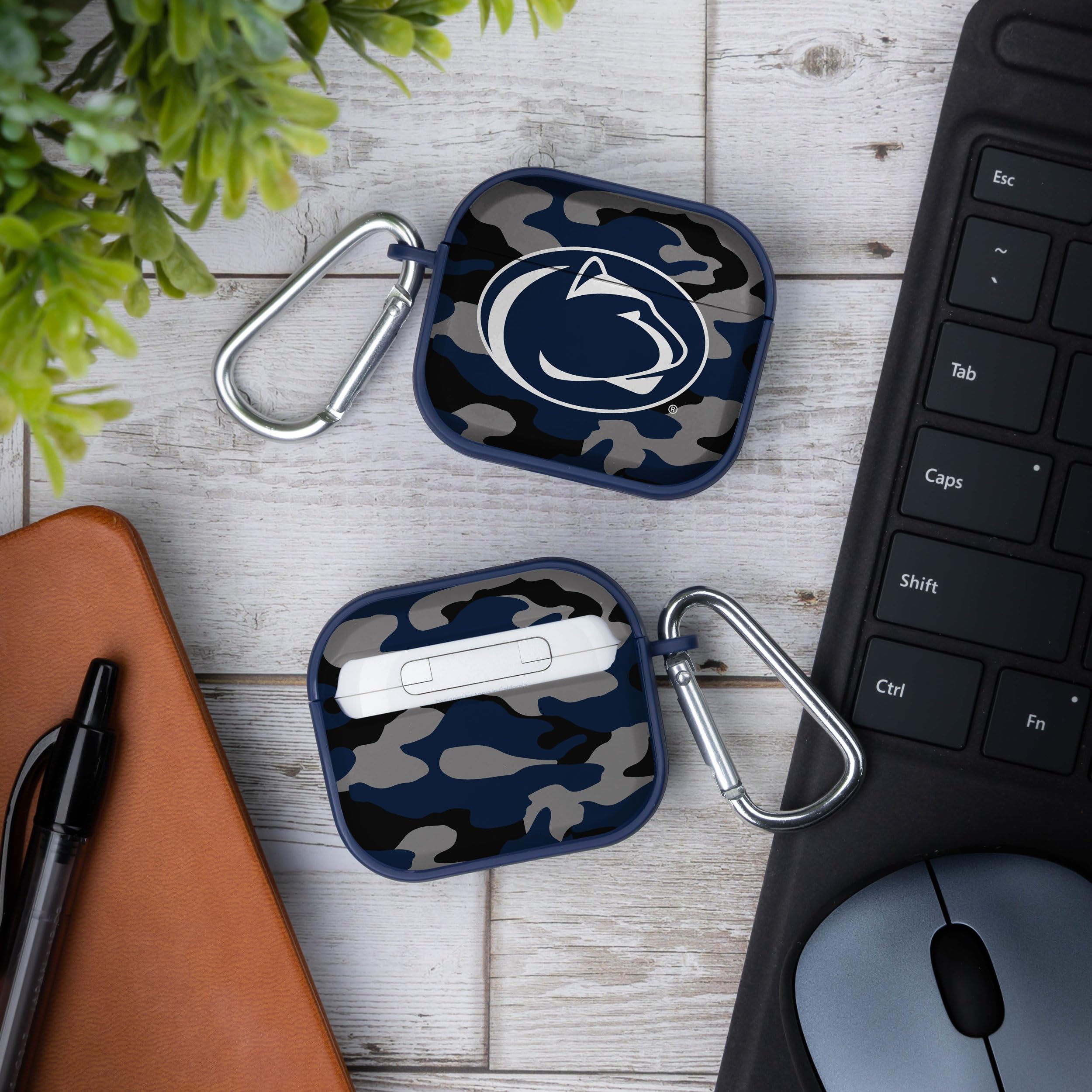 AFFINITY BANDS Penn State Nittany Lions Camo HDX Case Cover Compatible with Apple AirPods Generation 3