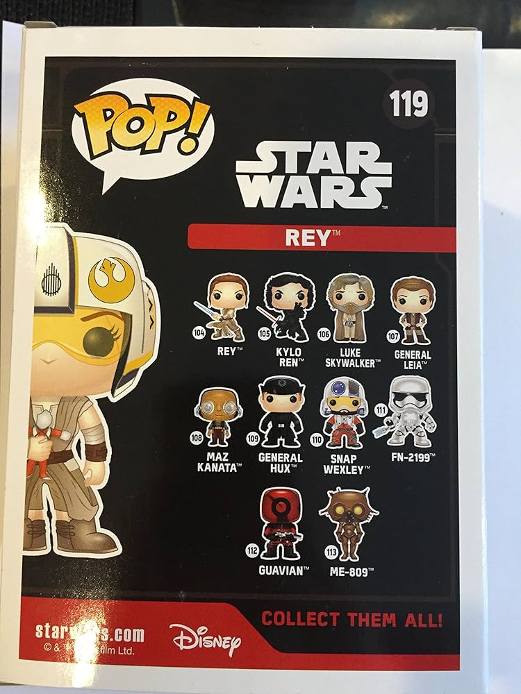 Amazon.co.jp: Funko POP! スターウォーズ レイ #119 (Xウィング