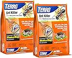 TERRO T901SR Ant Killer Plus Multi-Purpose Insect Control for Outdoors - Kills Fire Ants, Fleas, Cockroaches, and Other Crawling Insects - 2 Pack, Granule