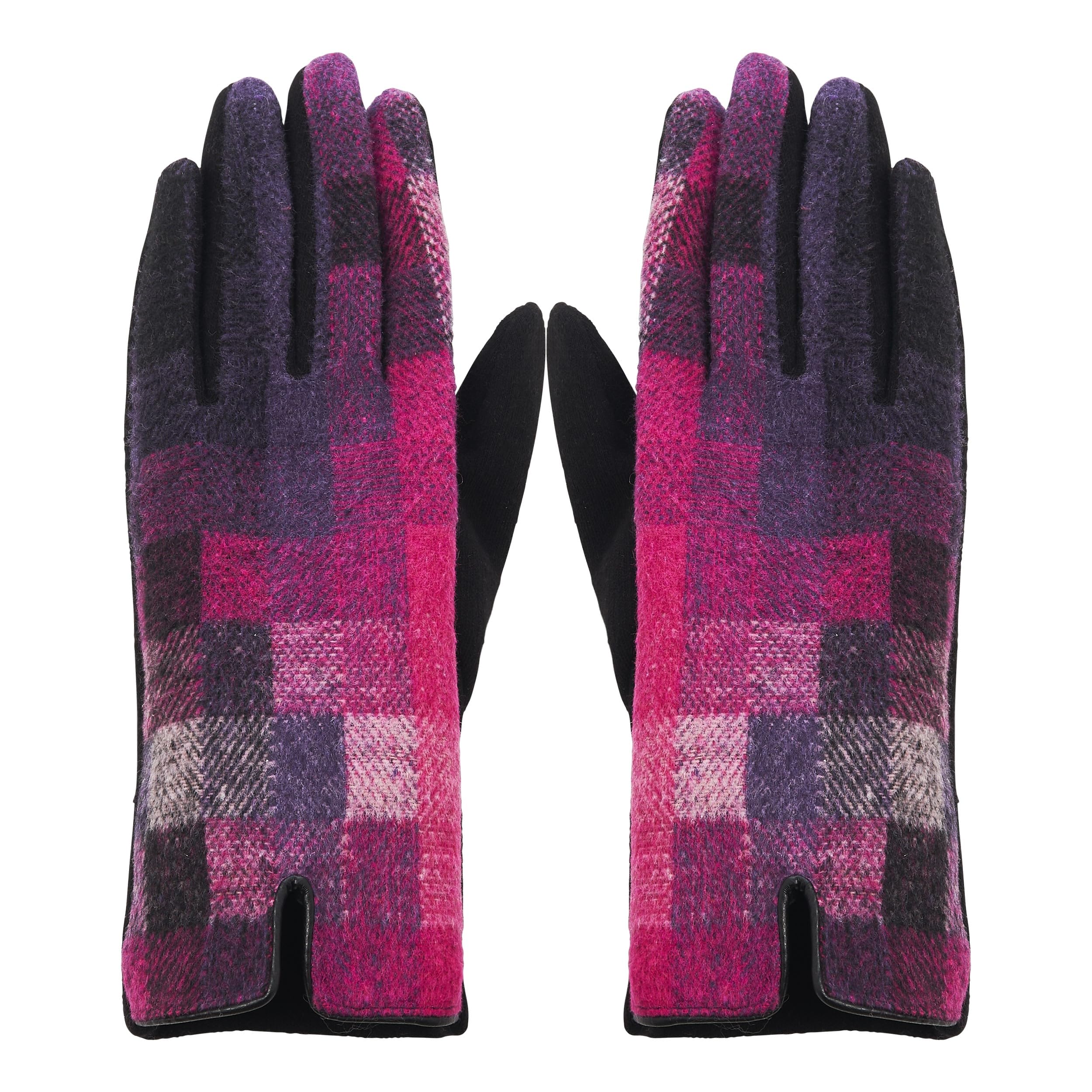 Top It Off Winter Gloves For Women - Featured on Favorite Things - Touch Screen Fingers - Stylish, Warm, Cold Weather Gloves - Gifts For Women