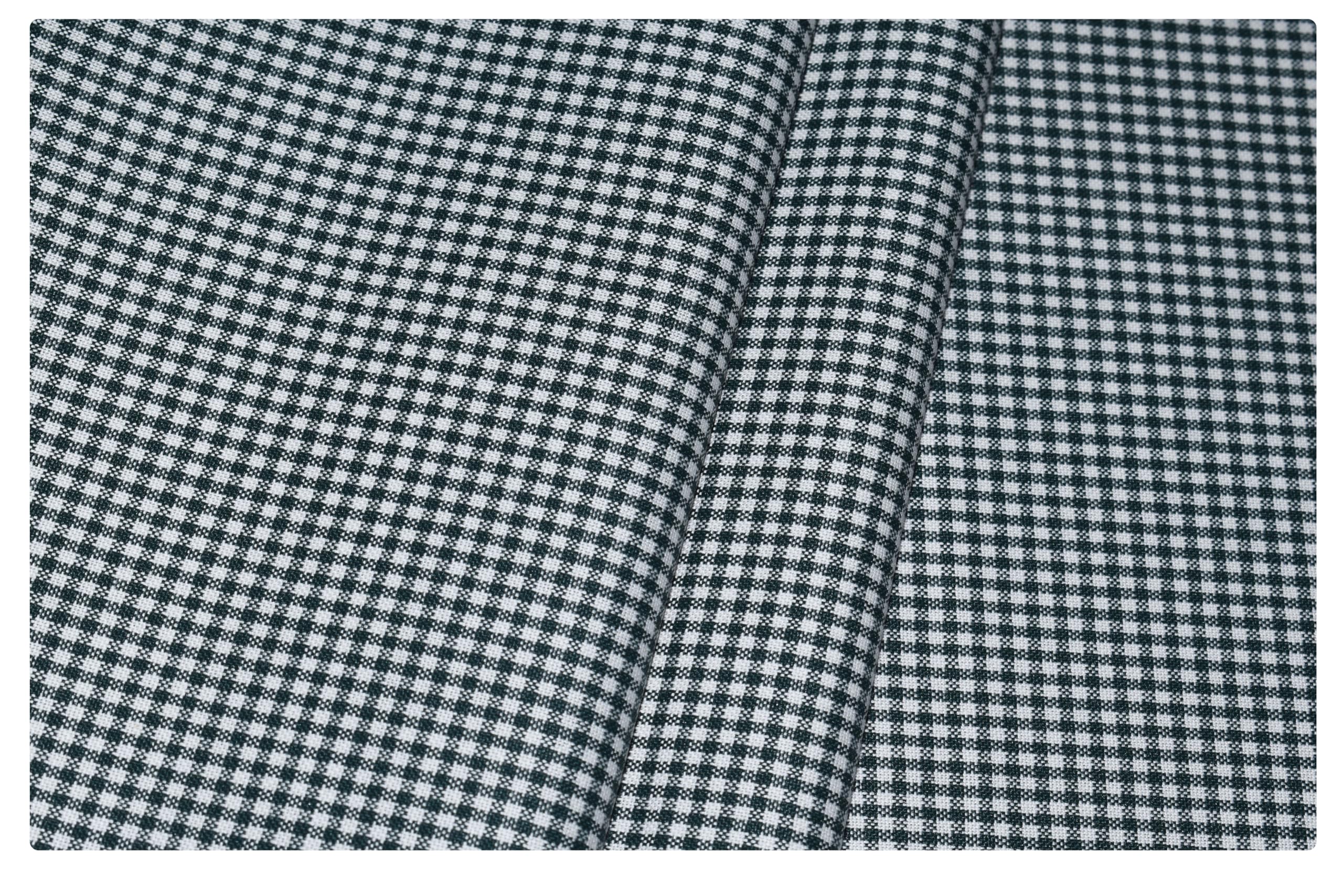 arvind Men's Poly Cotton Blend Small Checkered Unstitched Shirt Fabric (PC99M1)-picture-21