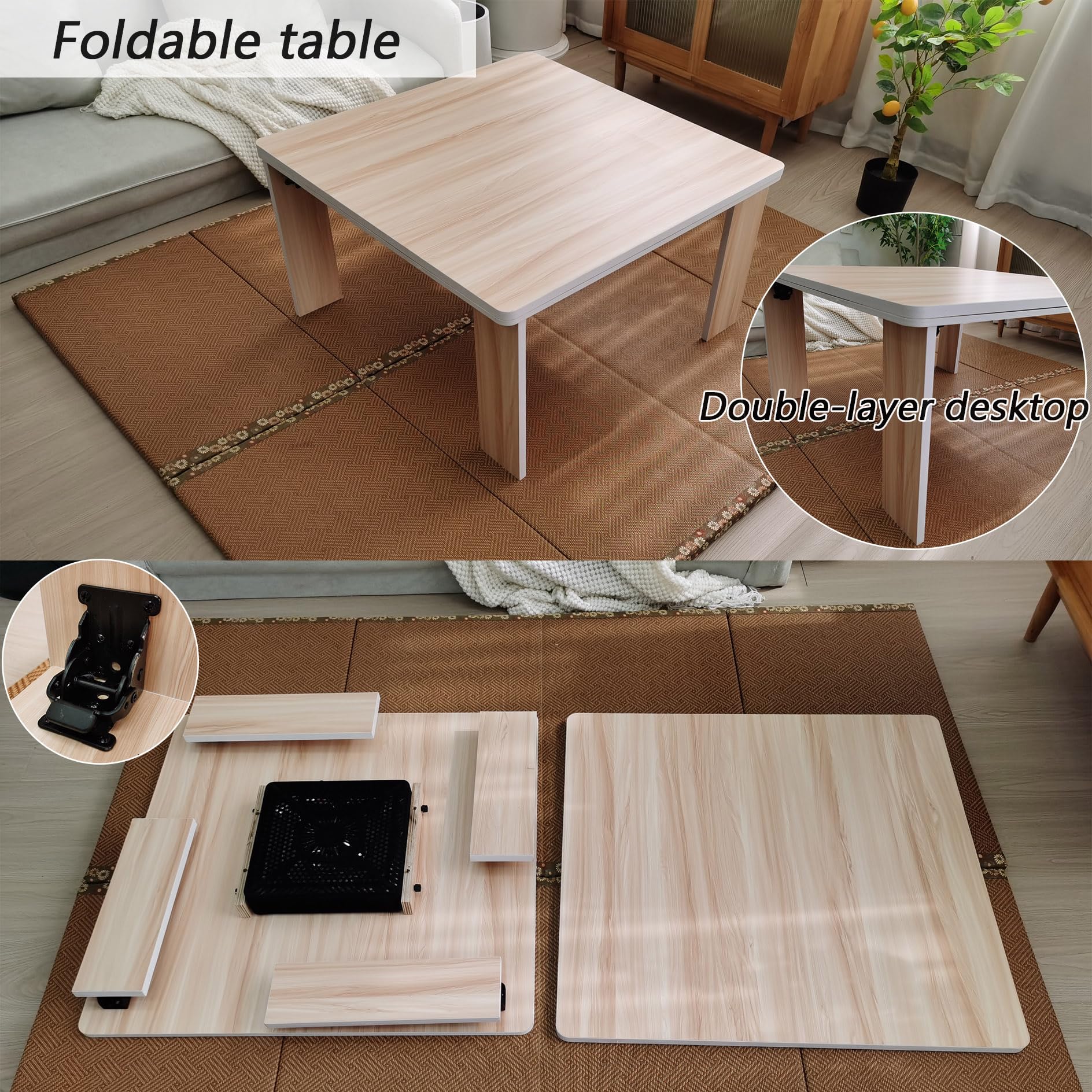 Amazon.com: Kotatsu Table Set,Low Table for Sitting on The Floor