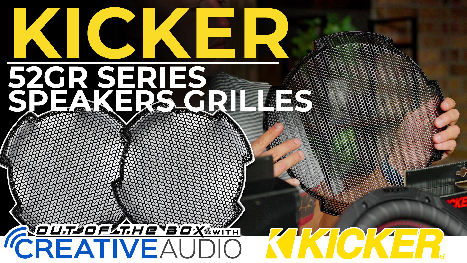 Amazon.com: KICKER 52GR15 15 Inch Speaker Grille : Electronics