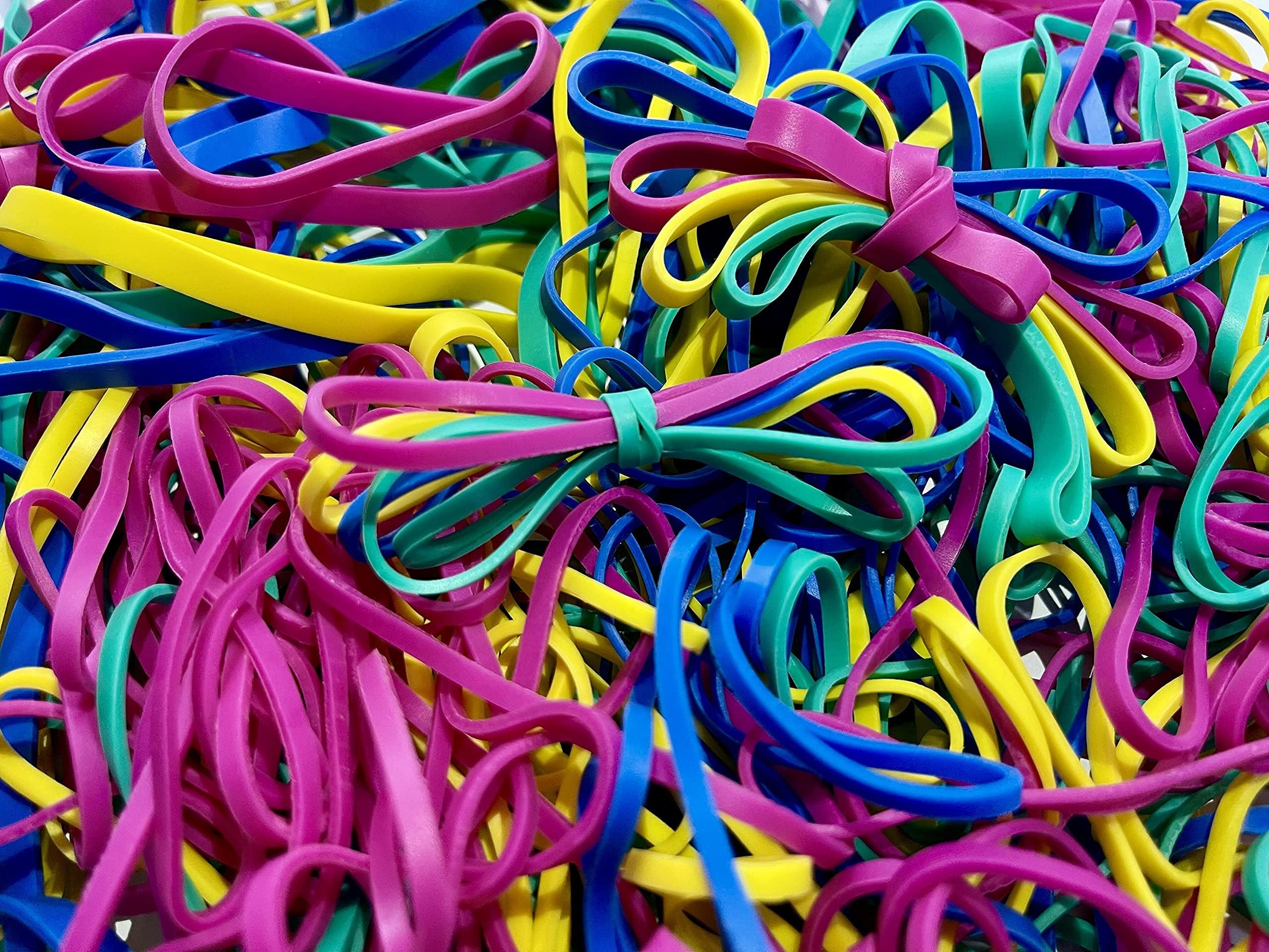 Alliance Rubber Bands Assorted Dimensions 227G/Approx. 400