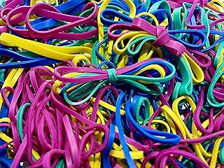 Sponsored Ad - Rubber Bands Assorted Sizes(#64 & #33), Colored Latex Free Rubber Band Bulk Thick, Mixed Dimensions Size 64...