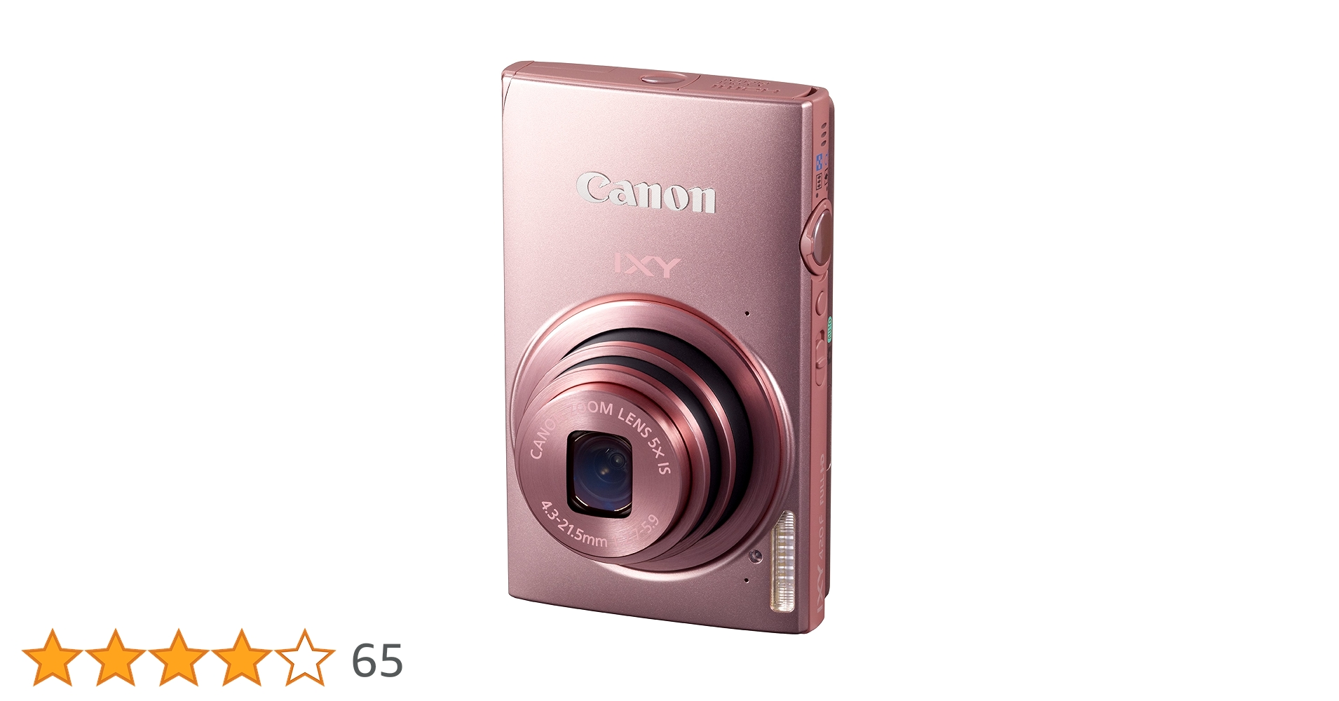 Amazon | Canon デジタルカメラ IXY 420F ピンク 光学5倍ズーム
