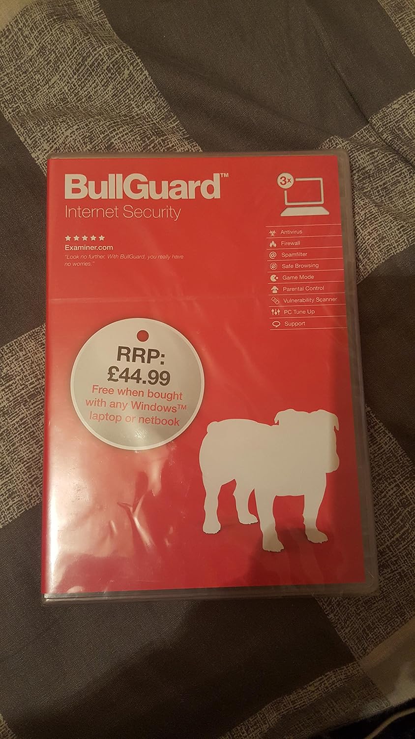 BullGuard Internet Security 12, 1 year subscription, 3 Users (PC ...