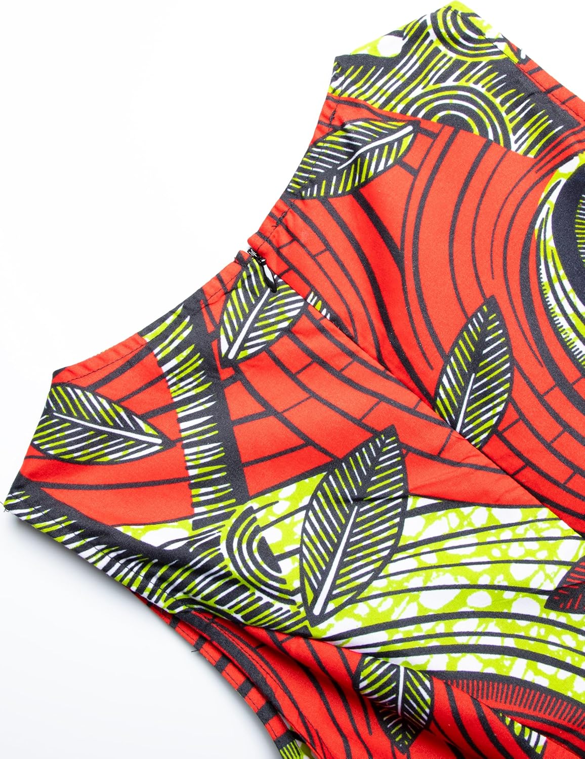 SHENBOLEN Women African Print Dresses Traditional Clothing Casual Party Dress - Image 3
