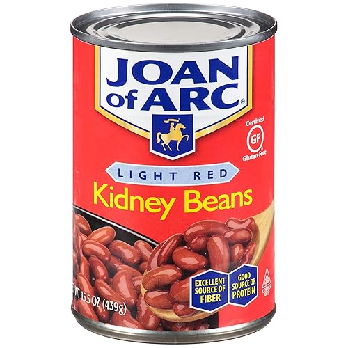 Joan of Arc Frijoles, riñón rojo claro, 15.5 onzas (paquete de 12)