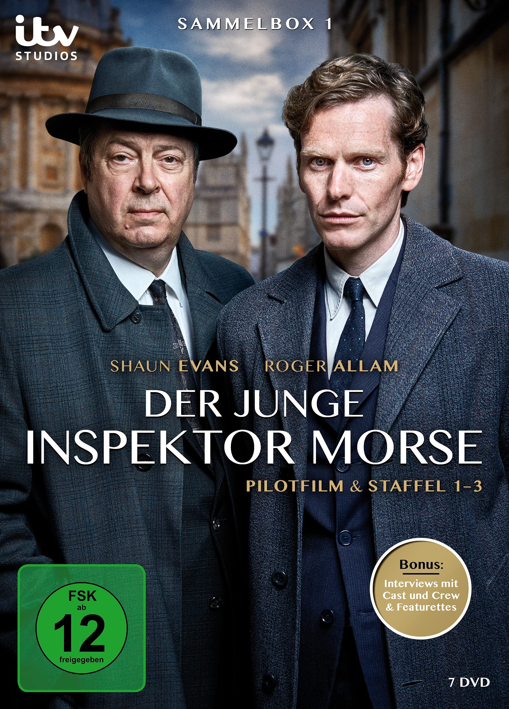 Colección Der Junge Inspektor Morse-Sammelbox 1 en DVD con las tres primeras entregas