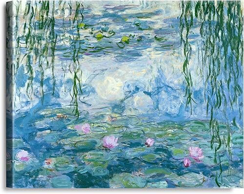 Miniatura 241 de A&T ARTWORK Antibes Seen from The Salis Gardens de Claude Monet Las Obras de Arte Clásico Mundial Reproducciones, Impresiones de Arte en Lienzo