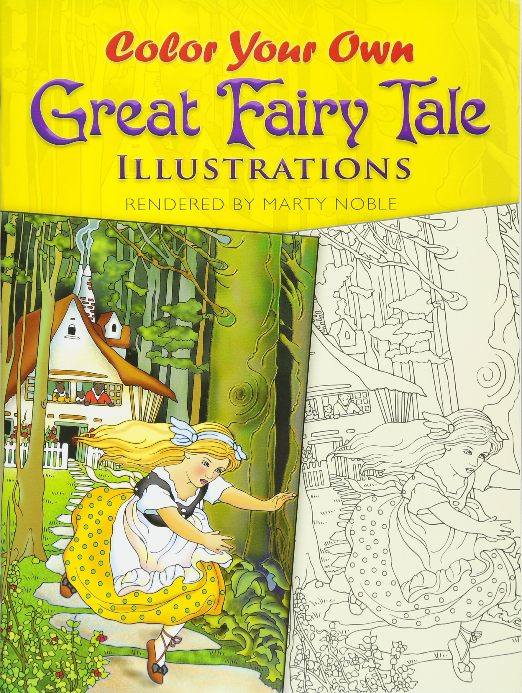 Dover Color Your Own Great Fairy Tale Illustrations