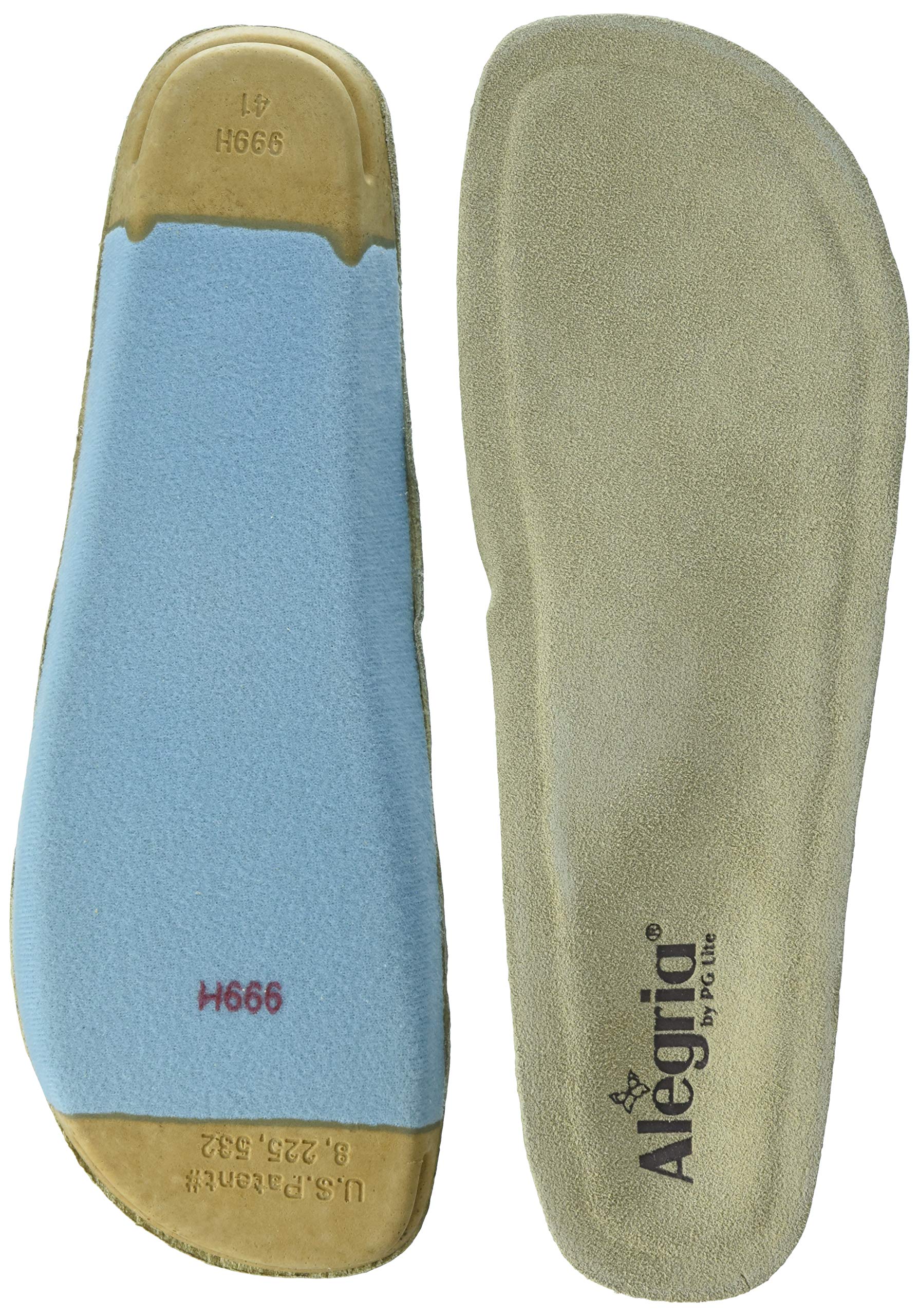 Alegria Women's Enhanced Arch Footbed Tan 41 Regular EU