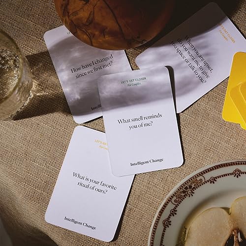 Miniatura 8 de Intelligent Change Obtenga tarjetas de conversación más cerca para parejas, Idea divertida para citas, Juego de cartas de citas, 100 Preguntas para