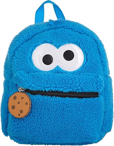 Sesame Street Elmo and Cookie Monster Mini mochilas para niños pequeños, niños y niñas, escuela o viajes, Viajar
