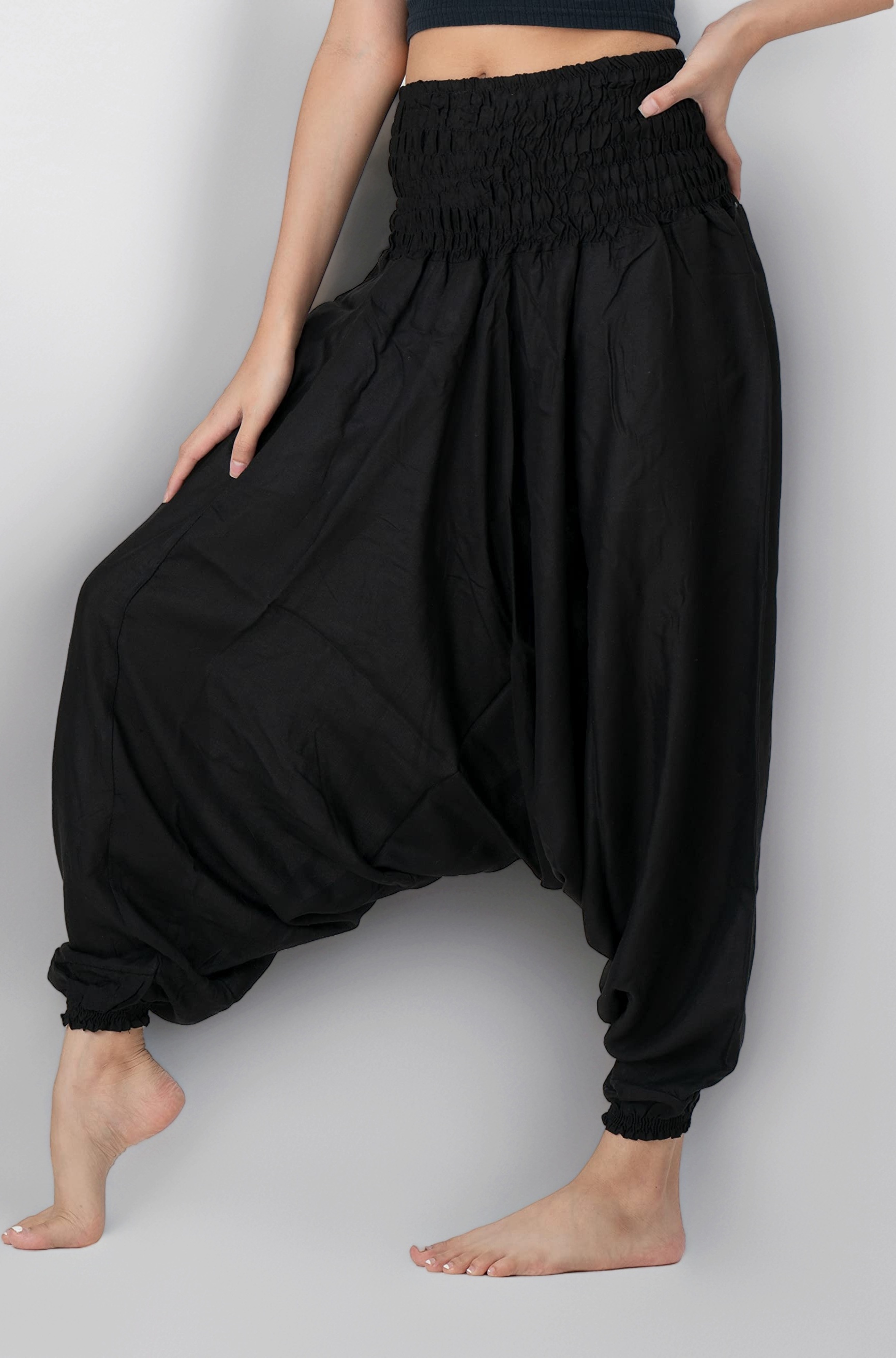 BANGKOK PANTS Harem Pants Women's Hippie Bohemian Yoga Pants One Size